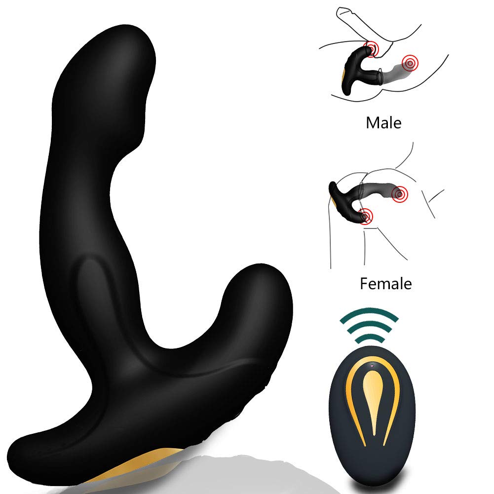 12 Frequency Male Prostate Massage Vibrator Anal Plug Womens Masturbators Vagina Clitoris Stimulator Butt Plug Sex Toys for Men-image-733808791