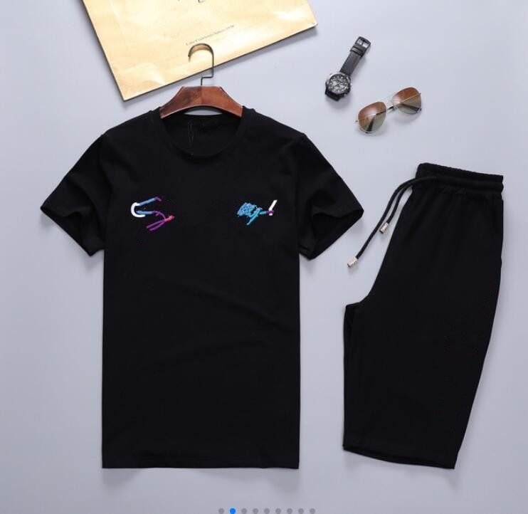 

Shorts jogger Designers large size Outfits Sweatshirt Summer New Fashion Pattern Print Tracksuits Men's T-shirt Short pants