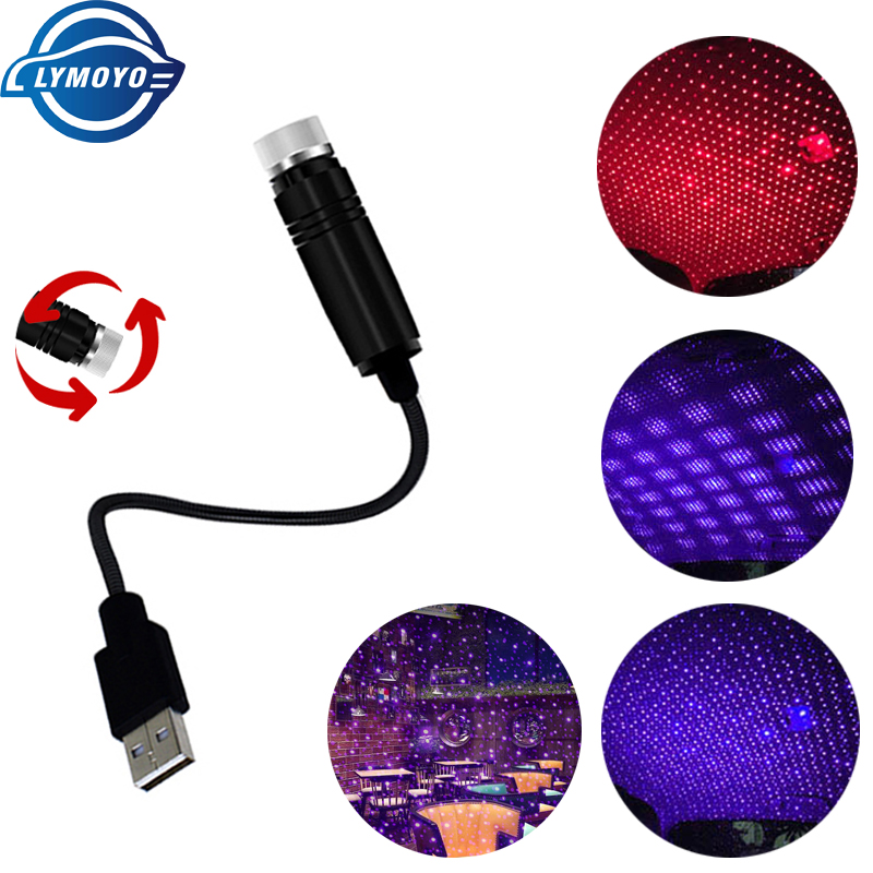 

led car Ambient Star Light interior light USB LED DJ Interior Atmosphere Decorative Light Adjustable Multiple Lighting Effects
