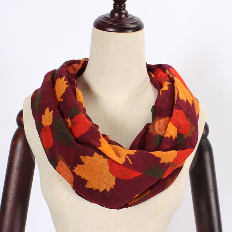 

Scarves Magpie Bird Print Viscose Match Ipek Esarp Loop Flower Infinity Scarf Spring Wraps Ring For Women #T1P