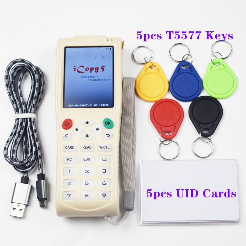 

Drop Sale! English Version ICopy 5 Icopy5 Smart Card Key Machine RFID NFC Copier IC/ID Reader/Writer Duplicator Access Control Reader
