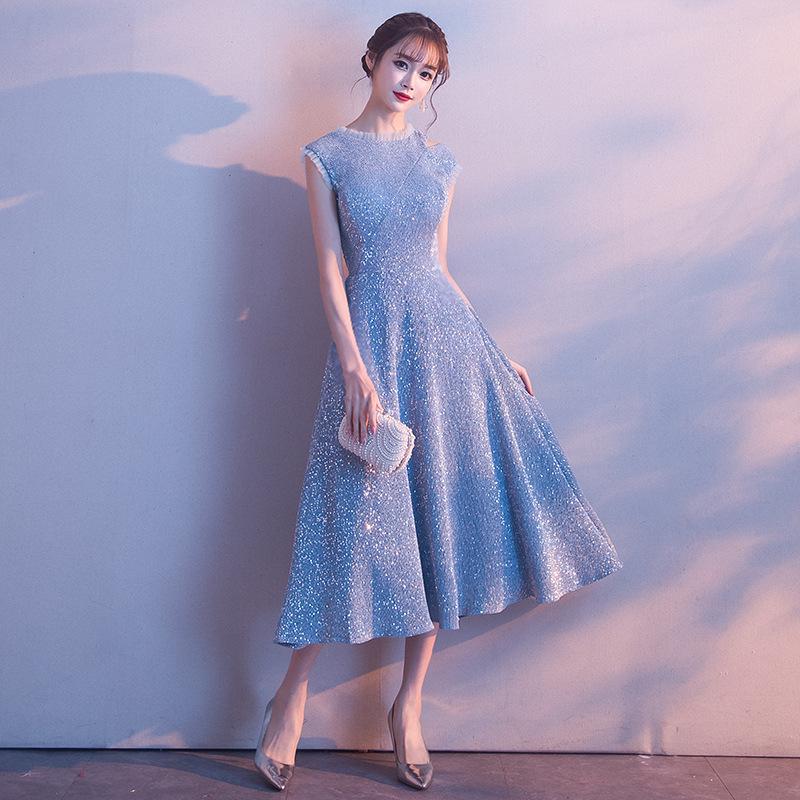 Chinese Modern Cheongsam Evening Dress 