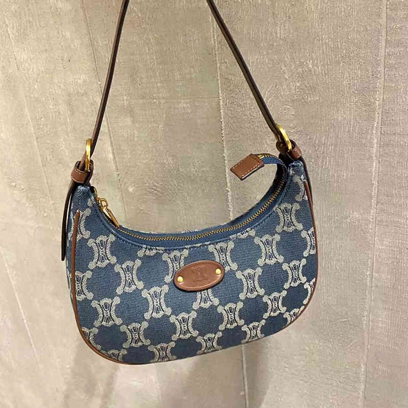 

Evening Bags Arc de Triomphe cowboy half moon bag armpit Vintage tannin medieval autumn and winter hand carry one shoulder women's, 1# shoe box