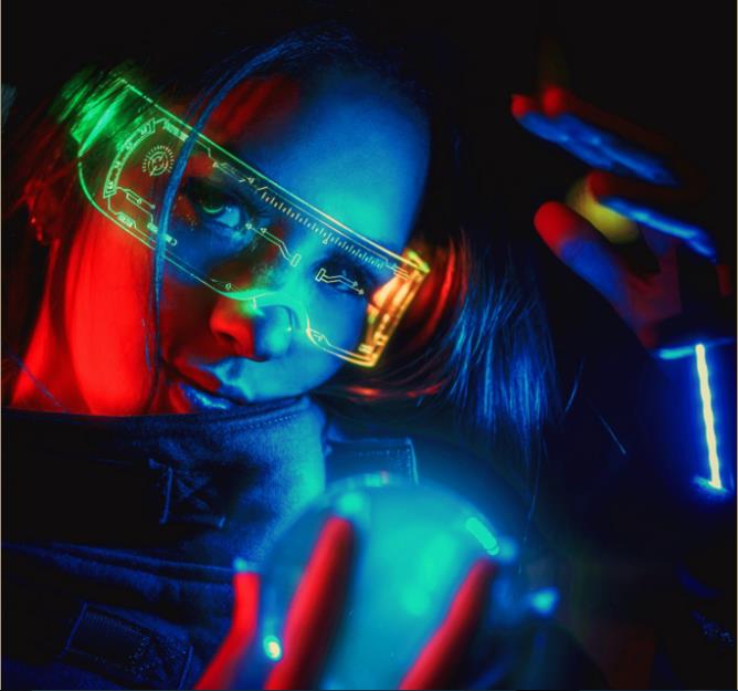 

Glowing Christmas LED Luminous Glasses Neon Halloween Party Bril Flashing Light Glow Sunglasses Glass Festival Supplies Costumes V