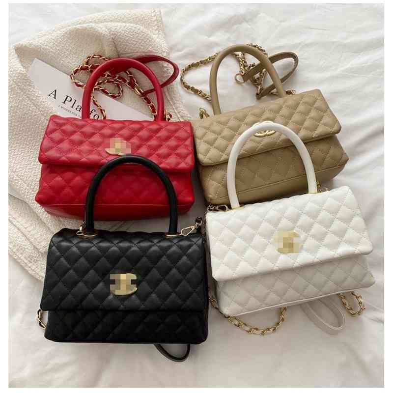 

Togo quality Tote Bag Handmade Luxury designer Hands imitation brands classicXiaoxiangjia's new portable female caviar cover fashion diagona