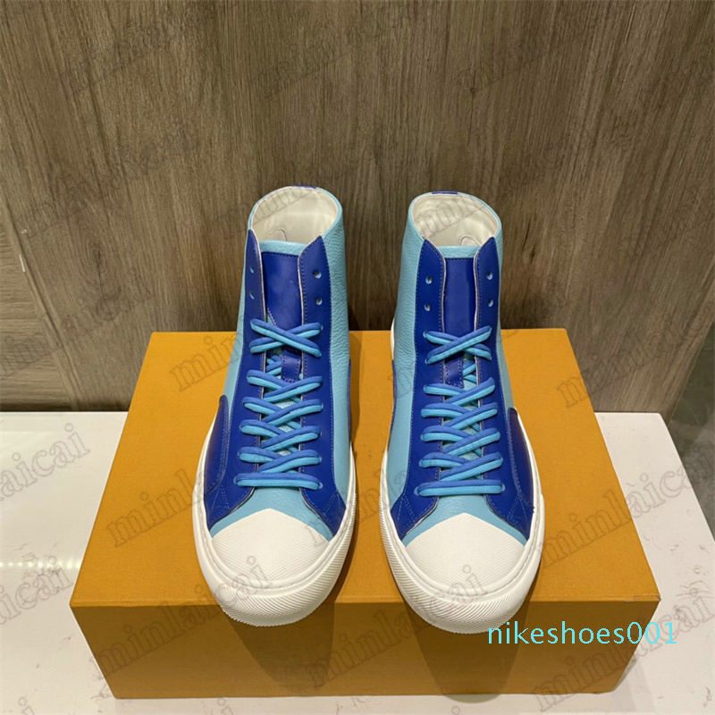 

TATTOO Sneakers Boots High Top Designer Mens shoes Patent Leather Double Laces Platform Sneaker Italy Luxurys Brand Trainers Mesh xx, Customize