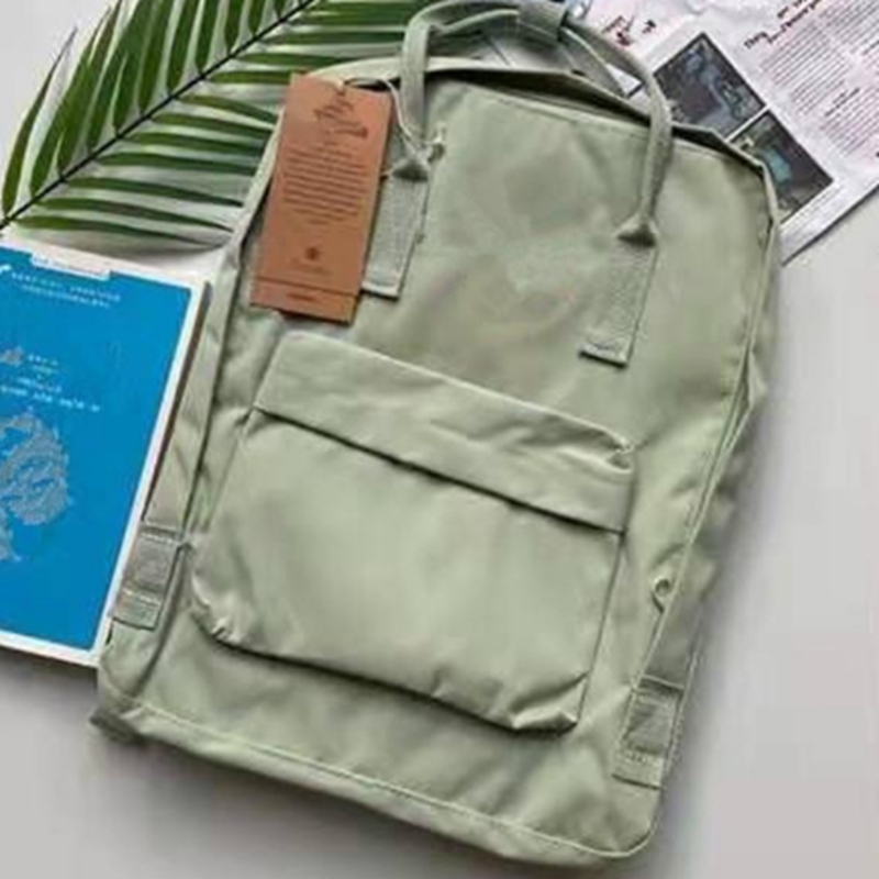 

Swedish Fox Classic Backpack Fashion Style Design Bag FjallravAn - Kanken Junior High School Canvas Waterproof Backpack Sports, 001