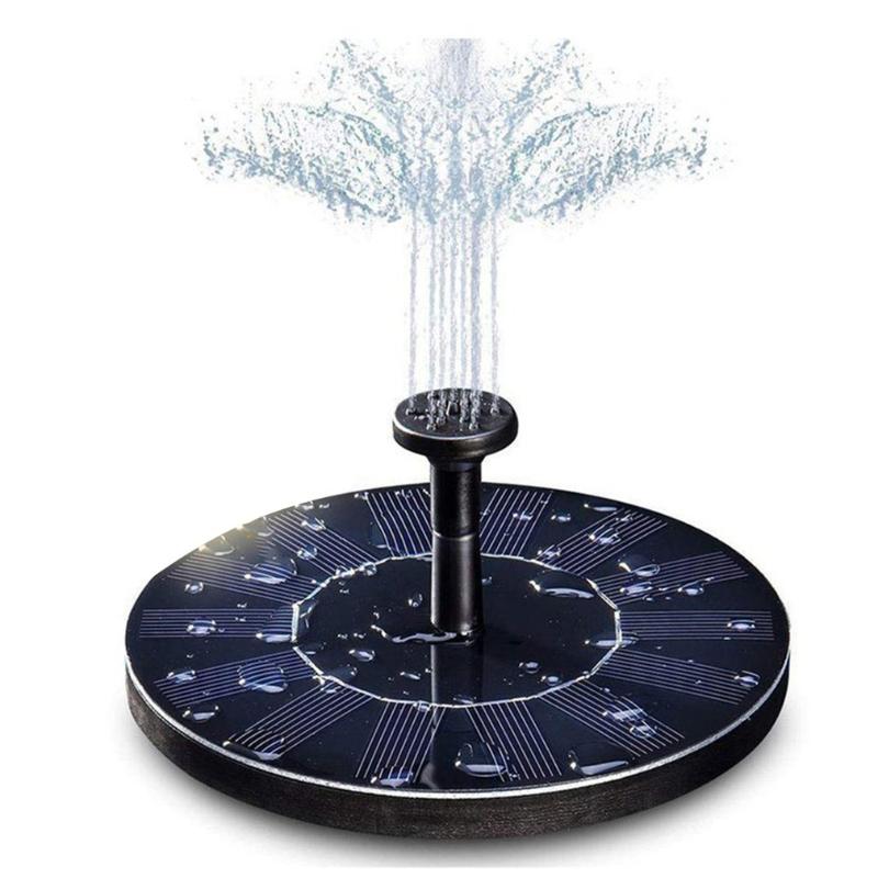 

Garden Decoration Water Floating Solar Power Fountain Panel Kit Pump For Pool Pond Sprinkler Decorations