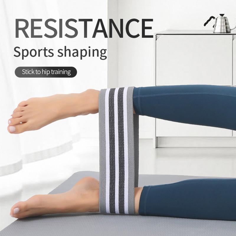 

Fitness Band Yoga With Net Bag Workout Equipment Latex Cotton For Legs And BuSports Suit Squat Hip Resistance Bands