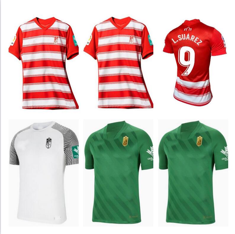 

Granada CF L.SUÁREZ soccer jerseys ABRAM A.PUERTAS D.MACHIS football shirts MONCHU .MILLA DOMINGOS D. jersey HERRERA C.NEVA BACCA camiseta futbol 2021/22, 21/22
