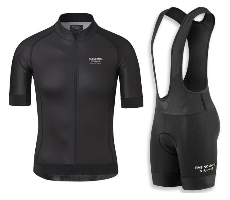 

Racing Sets High Quality Pro Team Men's Cycling Clothing Breathable Quick Dry Short Sleeve Jersey Shorts Kits For Summer, Black;blue