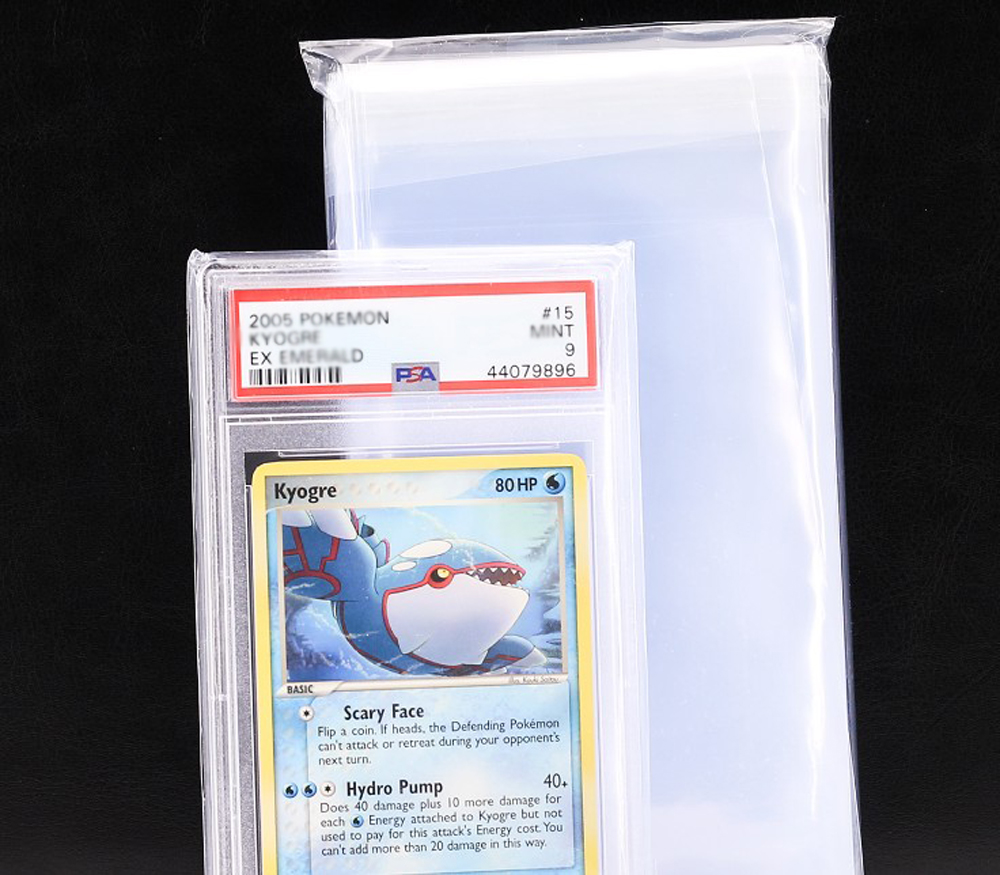 

ReSealable Graded Card Bags Sleeves game 1 Pack of 100pcs PSA Beckett Screwdown