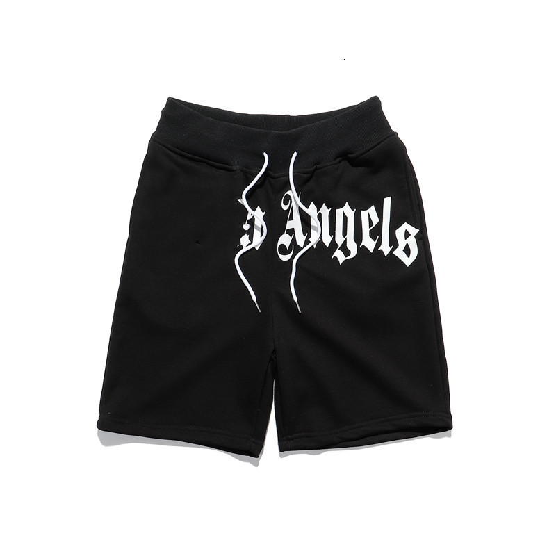 

palm Gaojiechao angel angels lettered print sports casual shorts men's and women's trendy pants 2EER, White;black