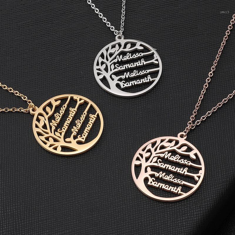 

Fashionable Custom Stainless Steel Name Necklace Electroplated Genuine Gold Chains