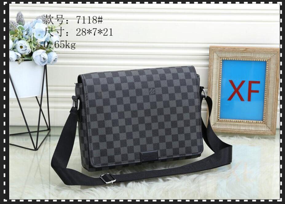 

new 1-25 LV LOUIS 1 VITTON Classic designer Men messenger bags cross body bag school bookbag shoulder bags handbags man purse