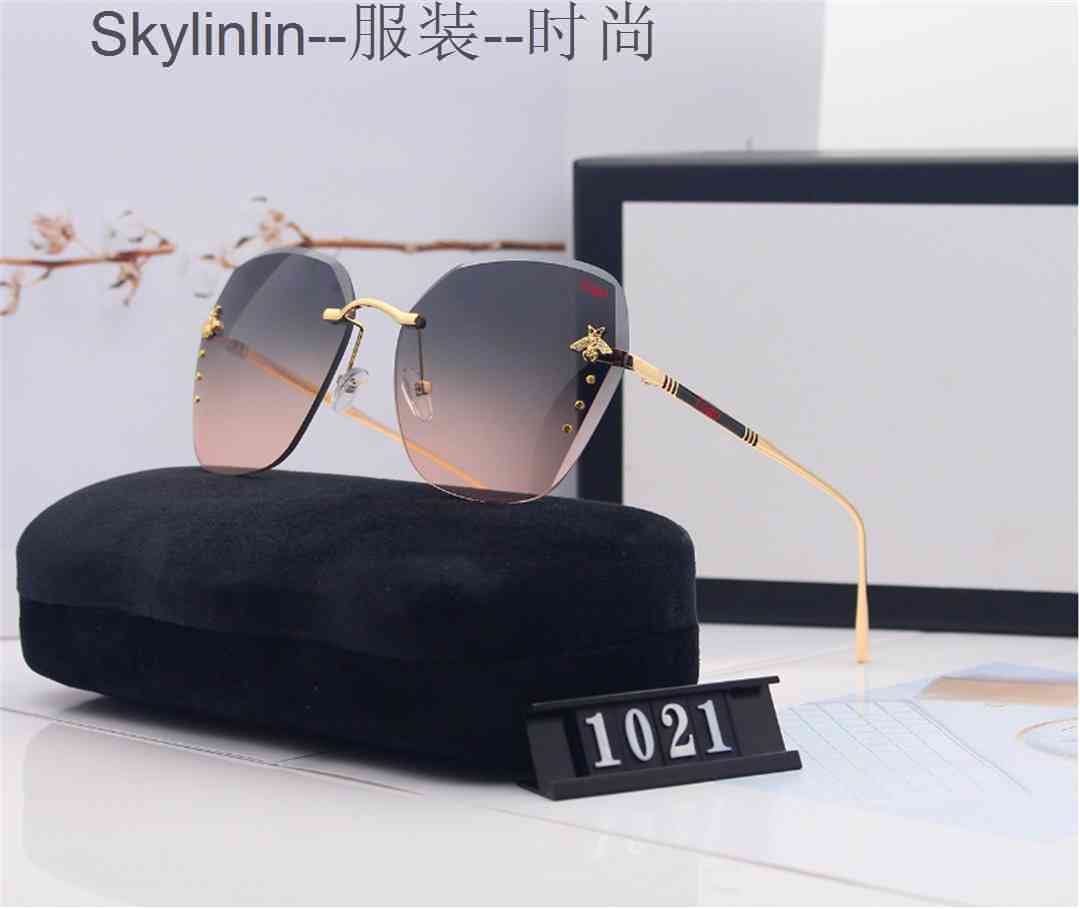 

Luxury designer Sunglasse Luxury\u00A0designer Sunglasses ss Trimming Female Personality Driving Versatile Show Thin Factory On Sale wholesale, White;black
