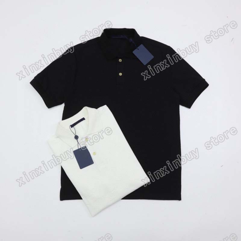 

21ss men printed t shirts designer paris 3D letter pattern printing clothes short sleeve mens shirt tag white black