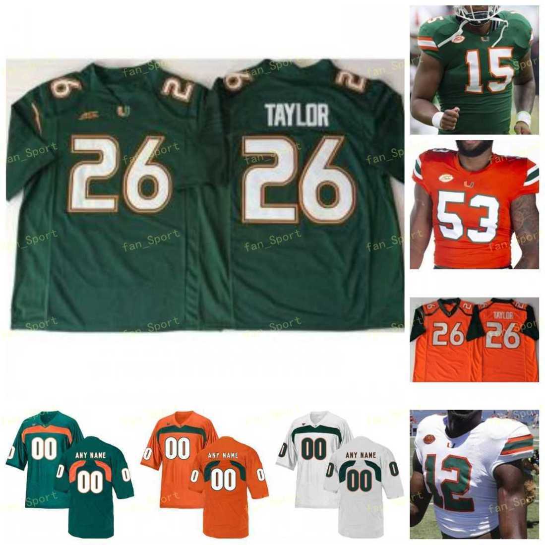 

Miami Hurricanes Football Jersey NCAA College 87 Reginald Wayne 47 Michael Irvin 1 Mark Walton 46 Clive Walford 35 Vernon Carey Jr. 94 THE ROCK, As