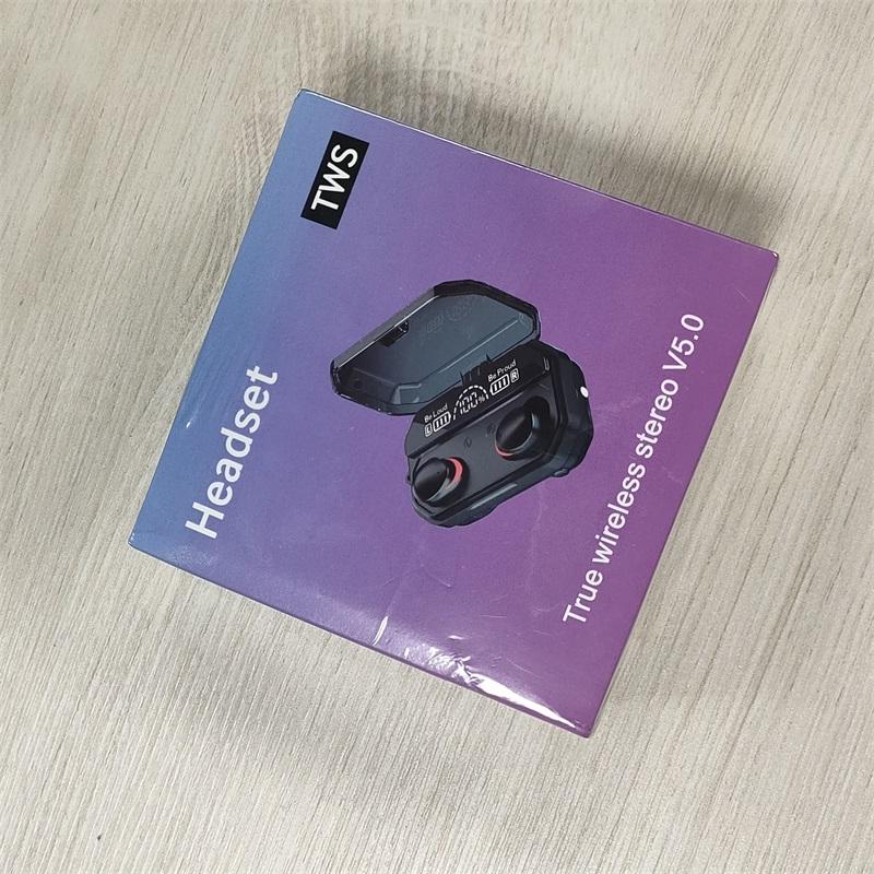 

Wirless Earphone earphones Chip Transparency Metal Rename GPS Wireless Charging Bluetooth Headphones Generation In-Ear Detection For Cell Phone, White