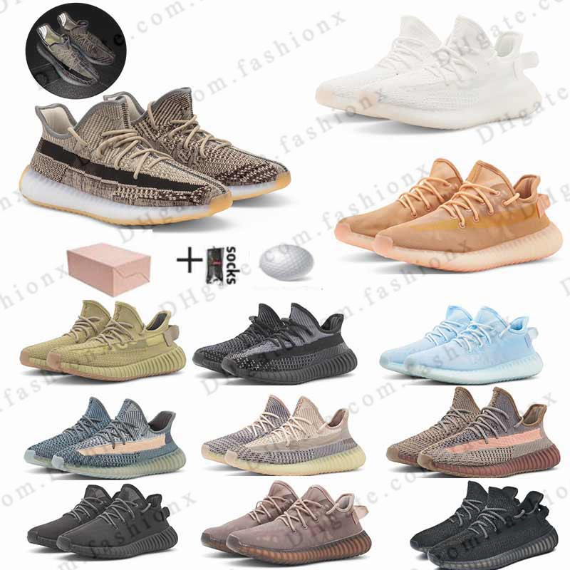 

Women Mens kanye V2 west Running Shoes 2.0 MX Oat Rock Zebra Bred Static 3M Reflective Mono Clay Ice Mist Beluga Gypsophila yeezys yezzy 350V2 Trainers Sneakers, 39