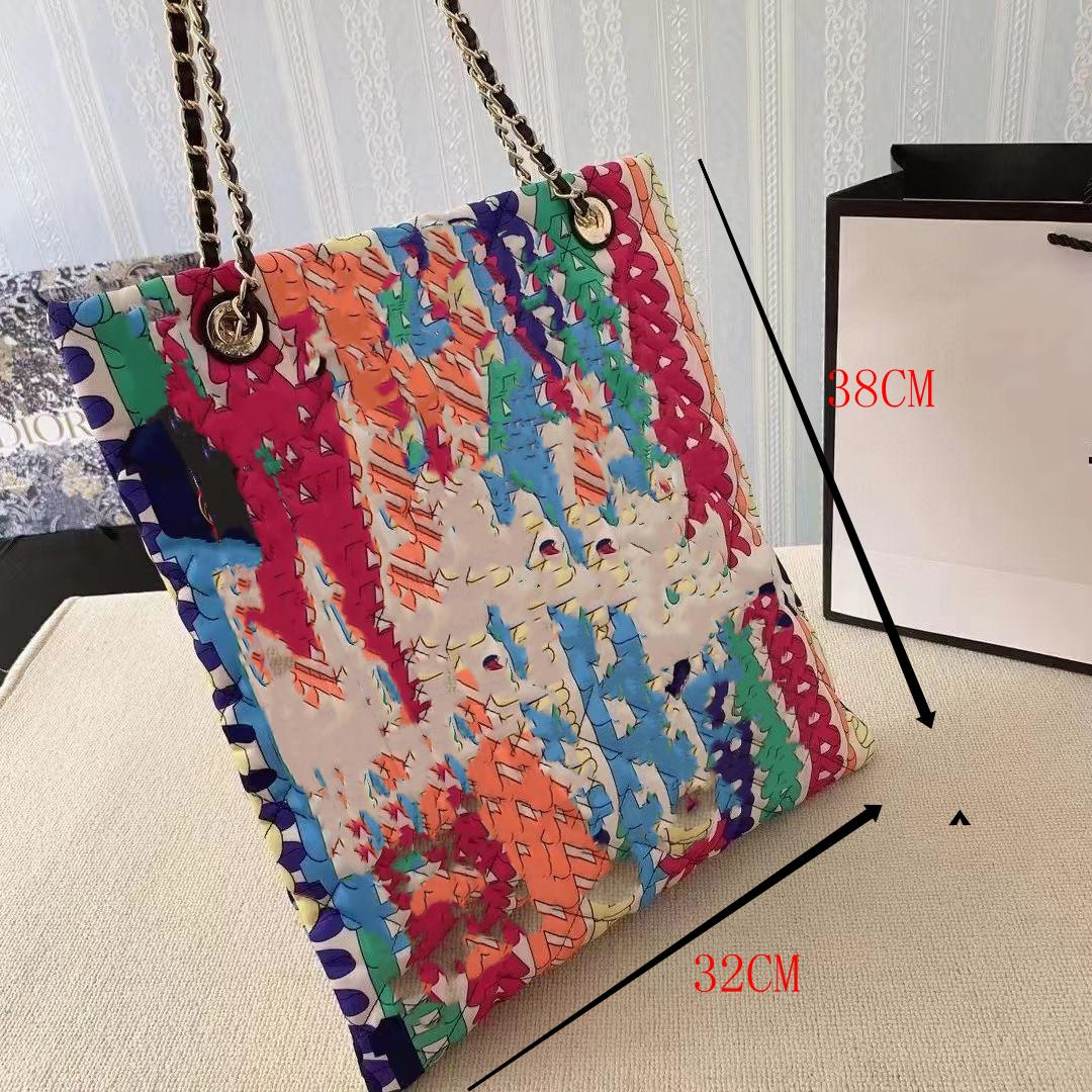 

Women Luxury Shopping Bag Handbags Canvas Large Capacity Designer Brand Casual Shoulder Bags Female Chain Tote Big-Bag, Supplement link