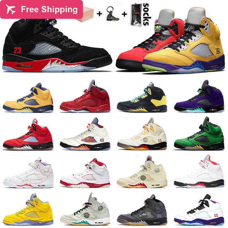 

Jogging Top Basketball Shoes 5 5s V Sail WHAT THE WITH BOX Luxury Black Muslin Stealth Mens Womens Trainers Sneakers 40-47, D33 light aqua 36-47