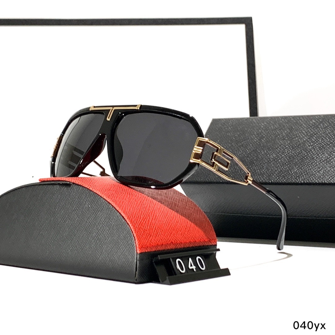 

Women Mens Luxurys Designers Sunglasses Brands UV400 Sun Glasses Summer Beach Eyewear Fashion Womans Sunglass Lens with box case, White;black