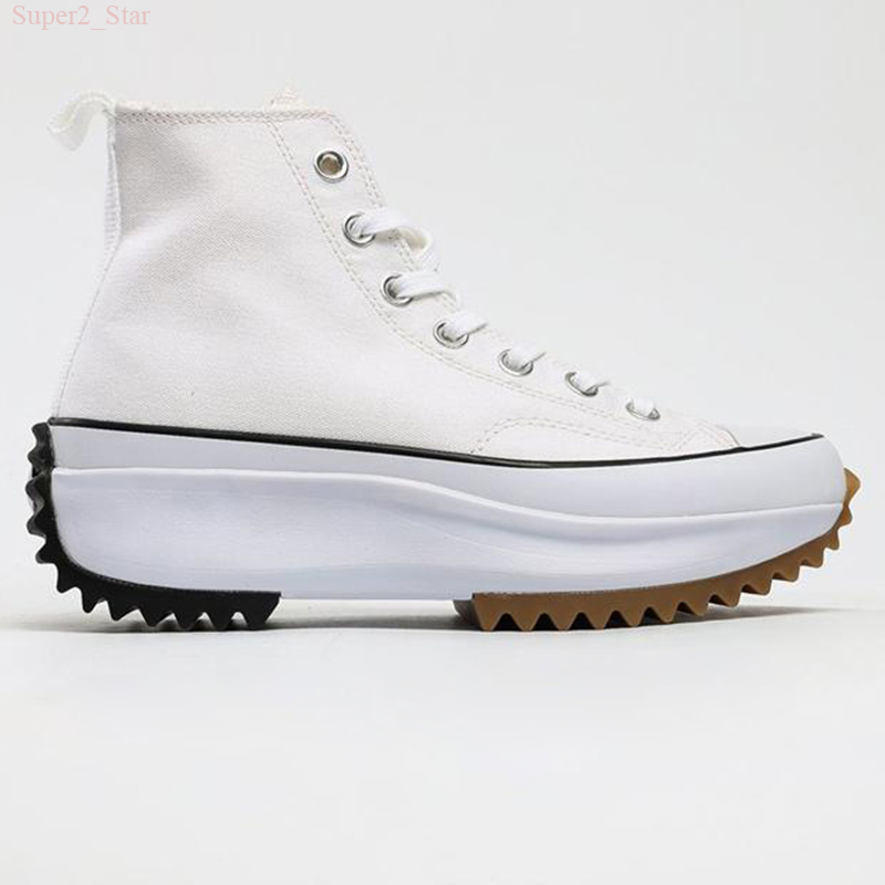 

2021 Run Star Hike Men Women Casual Shoes Leopard Orange Black Yellow white Purple High top stars Classic Thick bottom Canvas Shoe