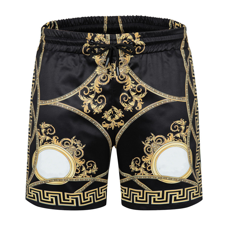 

Newest Summer Men Quick Drying SwimWear Fashion nylon spandex swimwear New designer Board Beach Pants Mens Swim Shorts