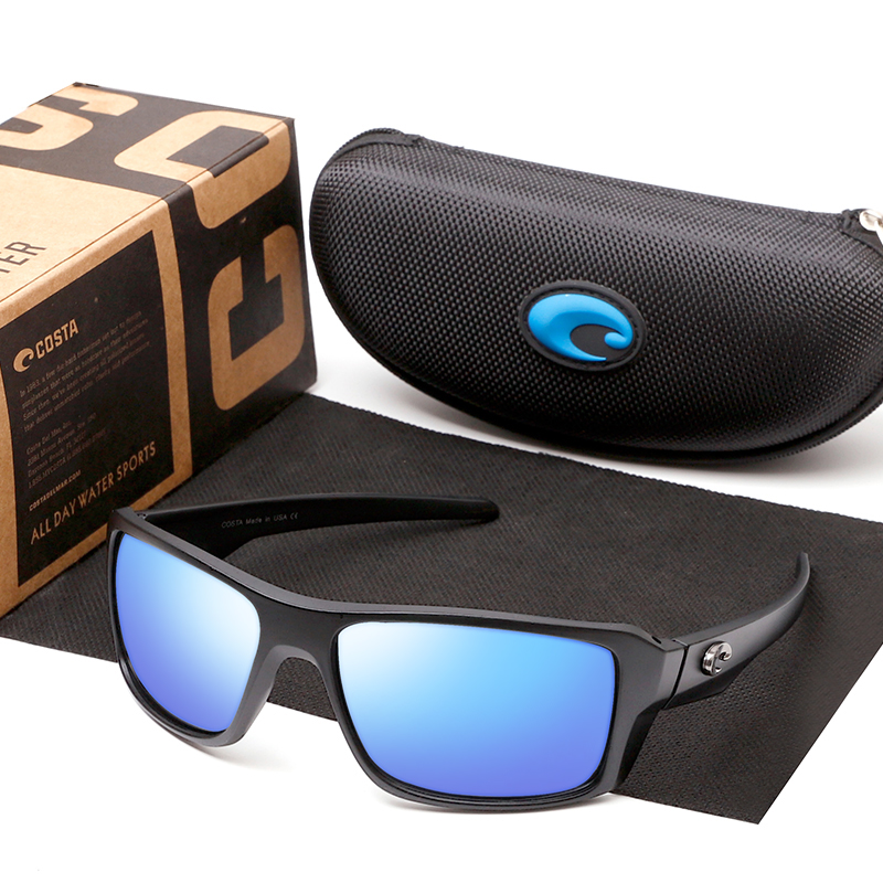 

Vintage Square Sunglasses Men Women Oversized Sports Goggles Sun Glasses UV400 Costa Brand Design Eyewear Accessories, White;black