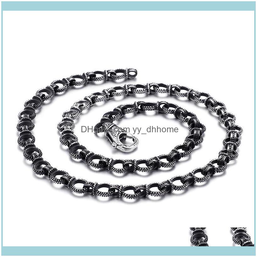 

Chains Necklaces & Pendants Jewelrydaily Deals 70G Weight Vintage Casting Biker Link Chain Stainless Steel Mens Necklace 11Mm 27.5 Xams Gift
