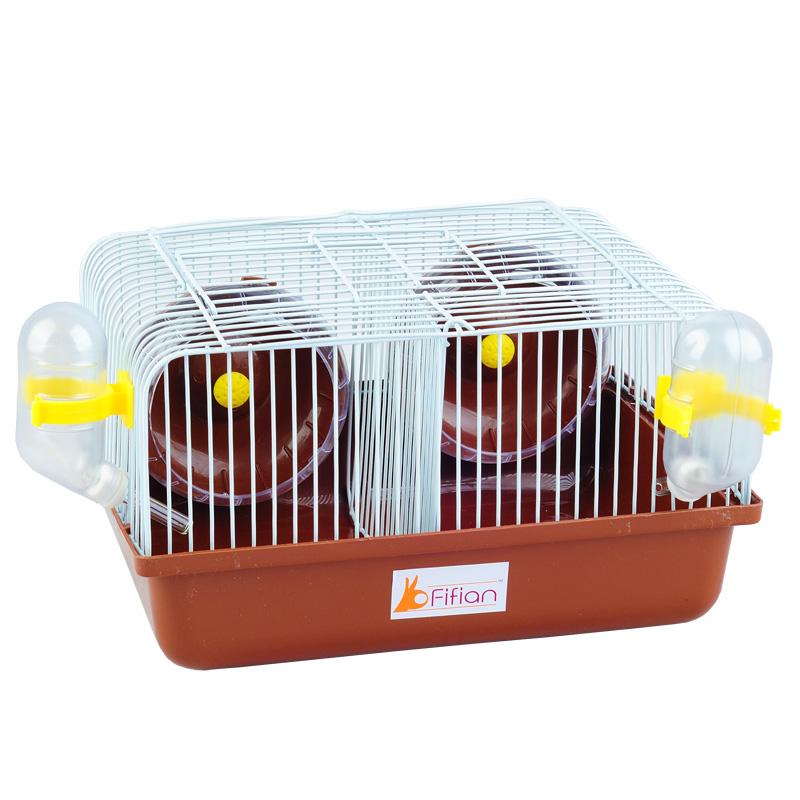 

Free Feeding Gift Package Small Hamster Cage Anti-fighting Isolation Blind Date Wire Nest Transparent Portable Supplies Bird Cages