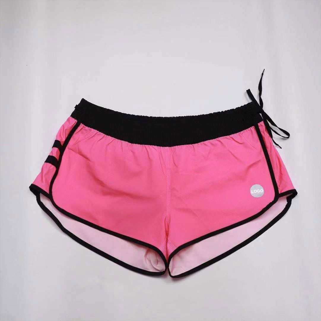 

fashion solid waterproof quick womens shorts dry phantom beach style board elastic surf gym trunks swimwear bermuda, White;black