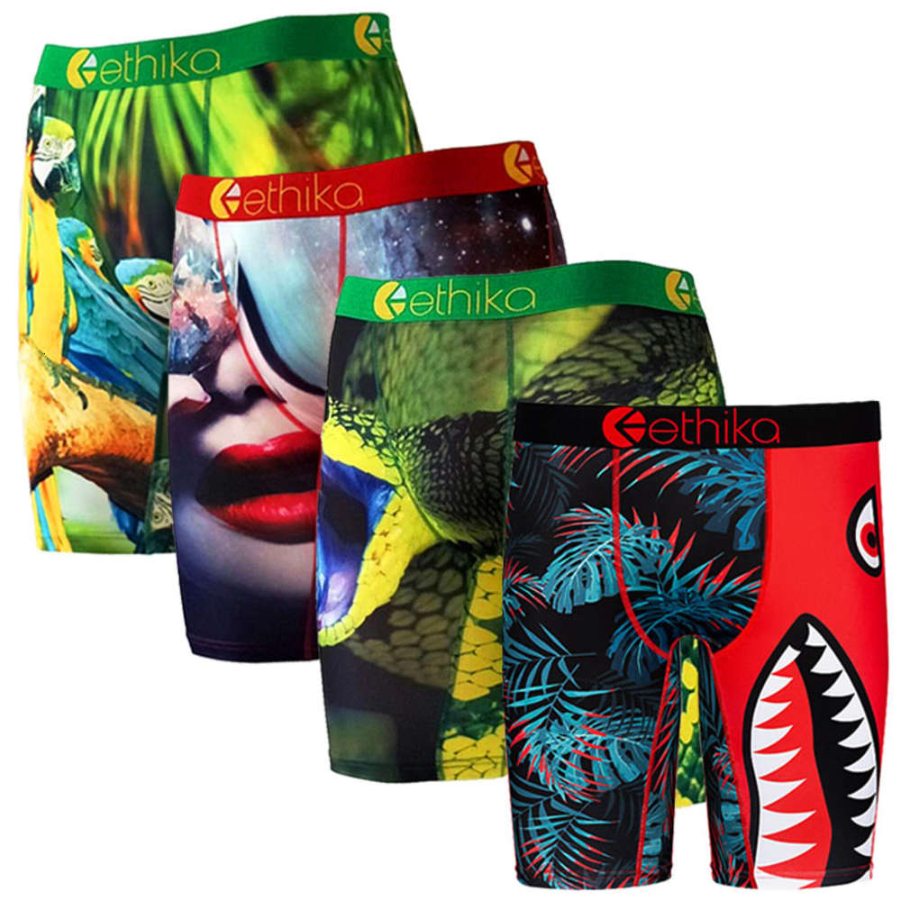 

Ethics Uunderwear Men Sexy Gay Panties underpant Sport Home Shorts Youth Kid Long Boxer Boxers Young Wholesale Lot, Et13