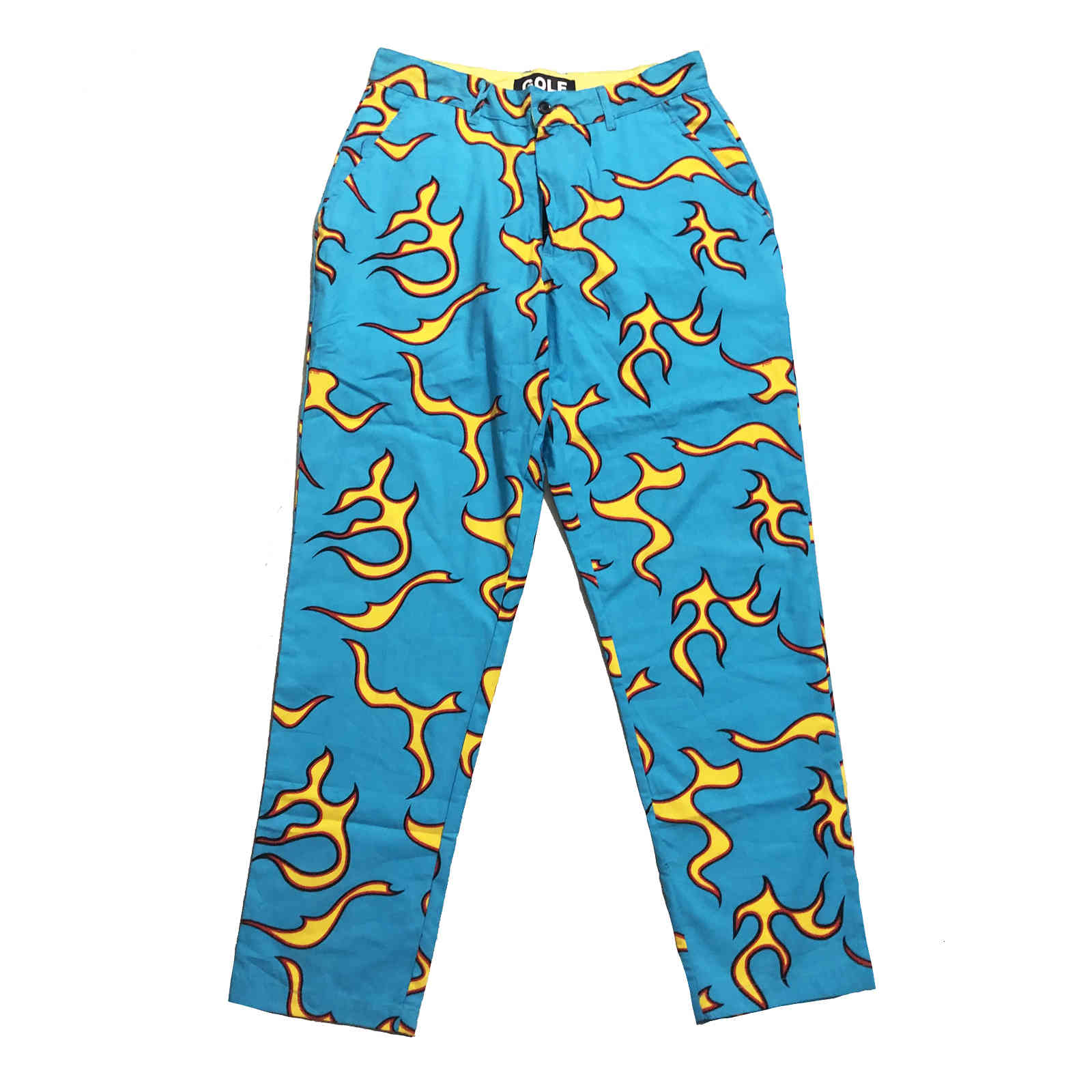 

Men's Pants Golf wang calls blue pants for men and women will see beach trend hip-hop casual skateboarding A6DZ, 1# shoe box
