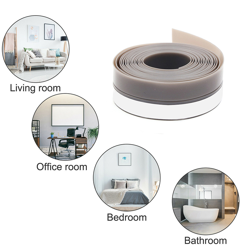 5M Silicone Strip Glass Door And Window Seal Sound Insulation Strip Self-adhesive Windproof Wooden Door Seam Bottom Windshield-image-694040123