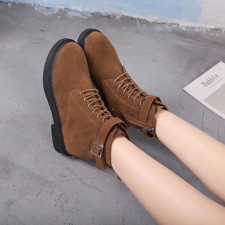 

Girls High-tube Boots 2021 Autumn And Winter Children Plus Velvet Little Girl Princess Nubuck Leather, Black