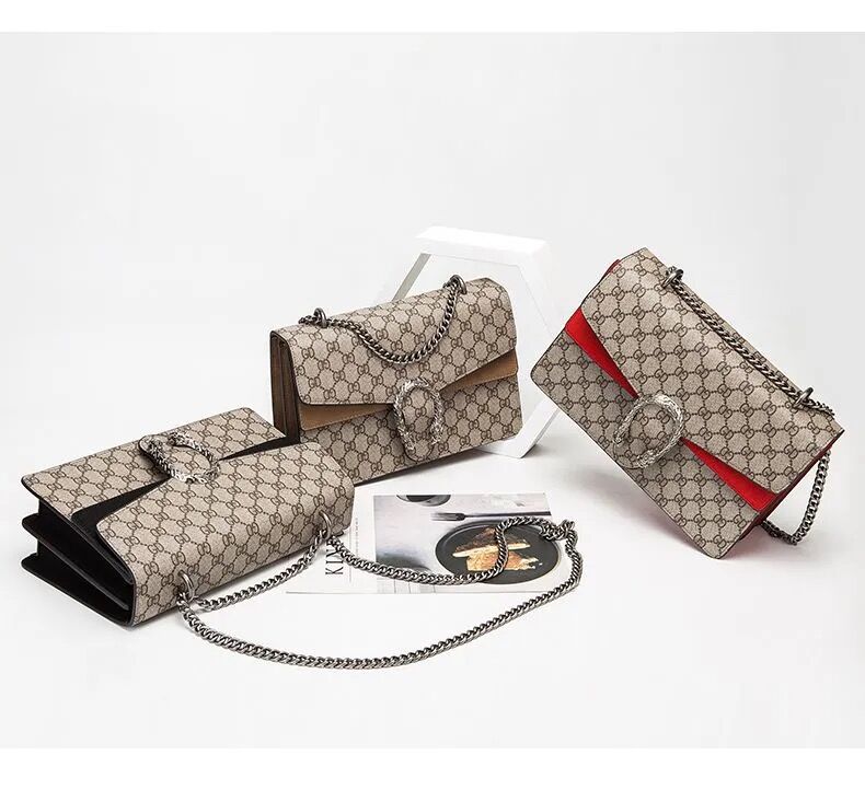 

High Real leather High quality Women Lady Fashion Marmont Bags Genuine Leather Crossbody Handbags Purses Backpack tote Shoulder Bag, Khaki