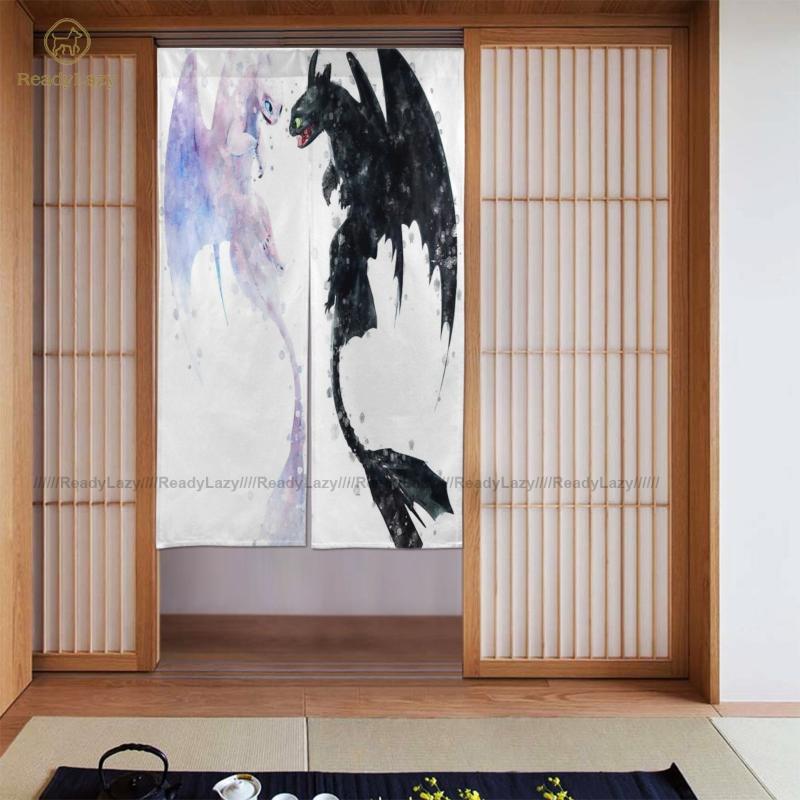 

Night Fury Curtains Block Out Fancy Door Curtain Home Double & Drapes