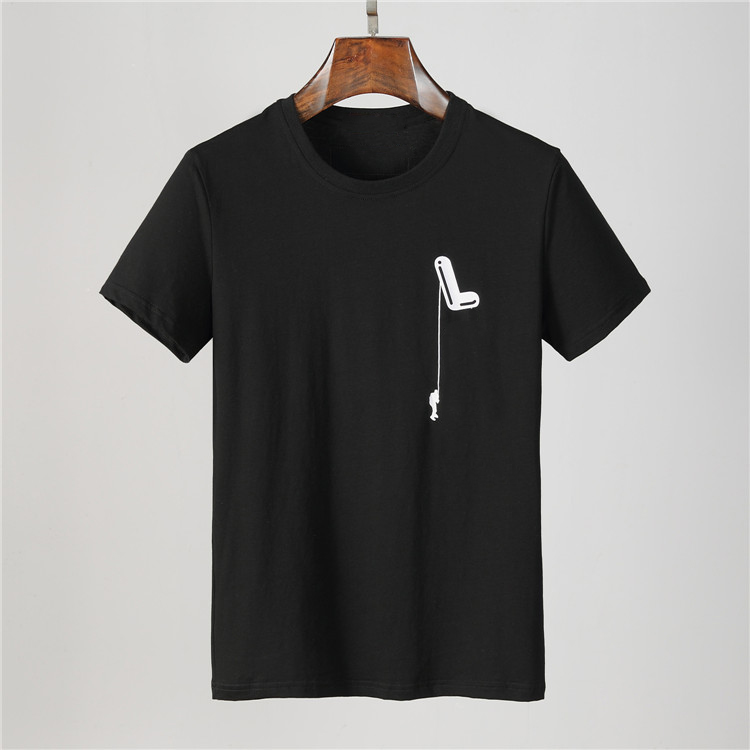 

Fashion Designer Men T Shirts Letter Printed Tees Shirt Summer Mens And Womens Cotton Tops, Customize