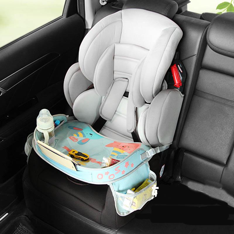 

Safety Gates LazyChild Waterproof Table Car Seat Tray Storage Kids Toy Infant Holder Children Dining Drink In-car Accessory Baby Fence