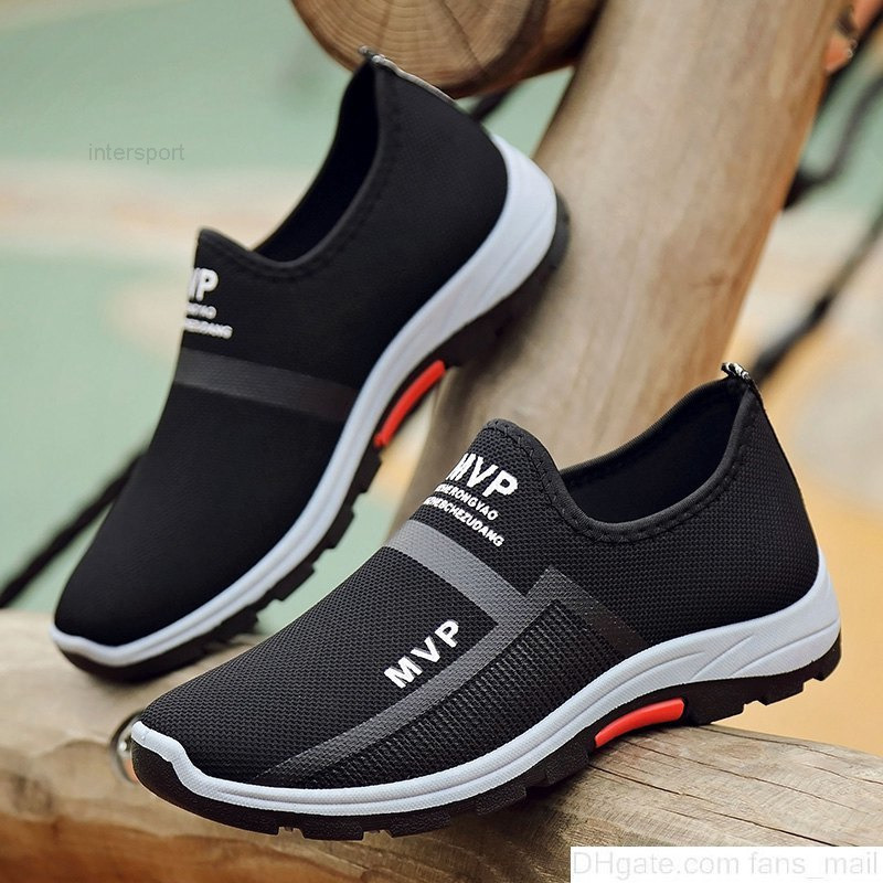 

running hiking Fashion outdoor shoes men black navy blue casual sports men's sneakers trainers jogging walking