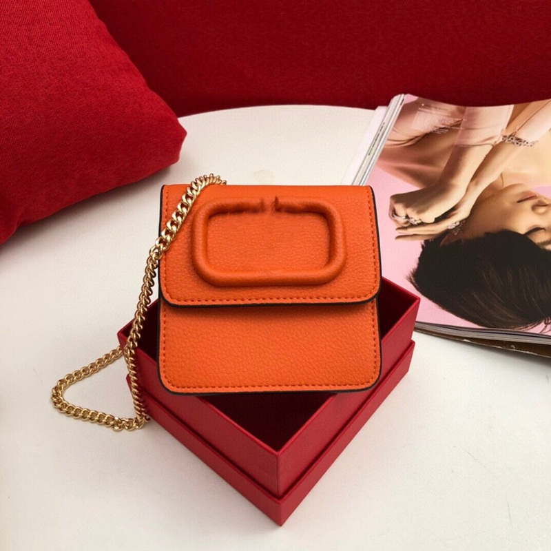 

Designers Corssbody Bag Mini Purse Handbag Women Original Shoulder Bags Genuine Leather Artwork Letter Hardware Chain Lady Flip Purs