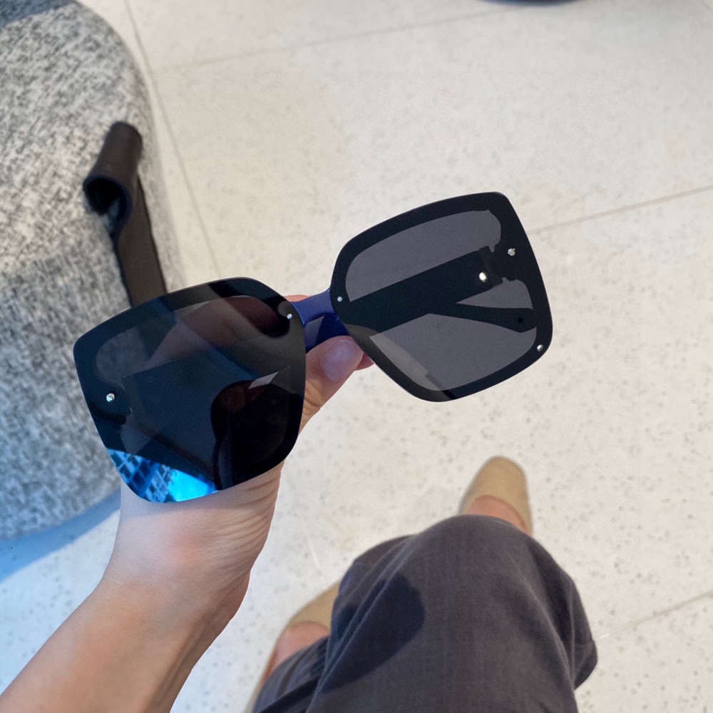 

Classic Brand Design Square top quality fashion summer for men and women polarized UV400 black UV protection, White;black