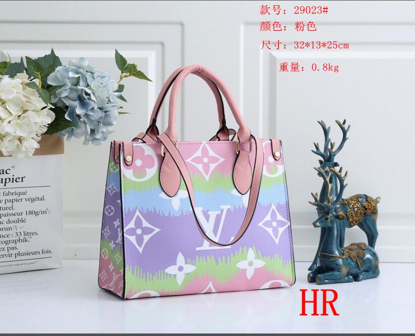 

Fashion Handbags Purse Totes Large Capacity Ladies Simple Shopping Handbag PU Leather Shoulder Bags 058