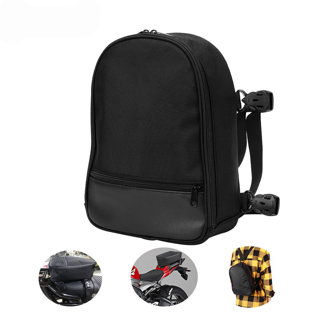 

new motorcycle rear trunk locomotive seat bag off-road vehicle knight backpack
