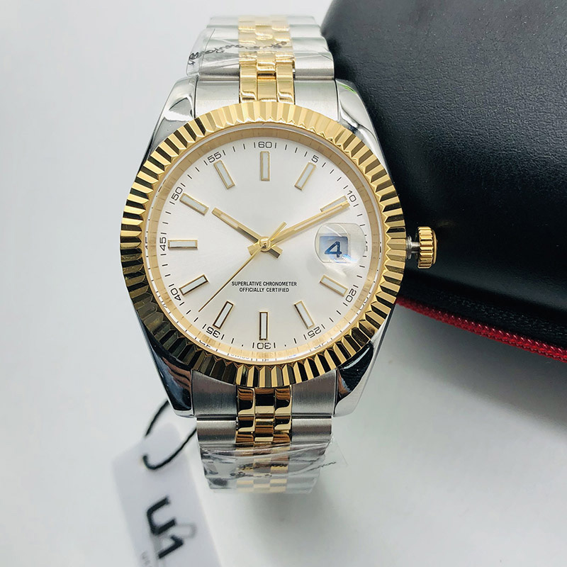 

lmjli-Mens Automatic Mechanical Watches 41MM Full Stainless Steel Bracelet Date Top Quality Wristwatches Sapphire Super Luminous U1 watch, Tool