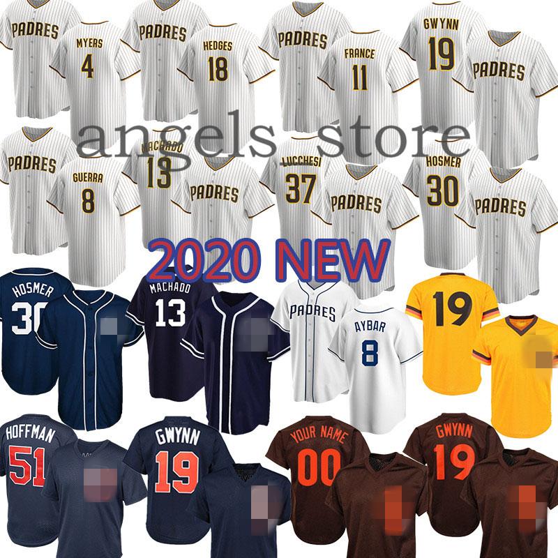 

San Custom Diego Mens Padres Machado Garcia Cordero Hedges Reyes Cordero Schimpf Hedges Robinson Margot Meyers Hoffman Gwynn Tatis Jr, Blue;black
