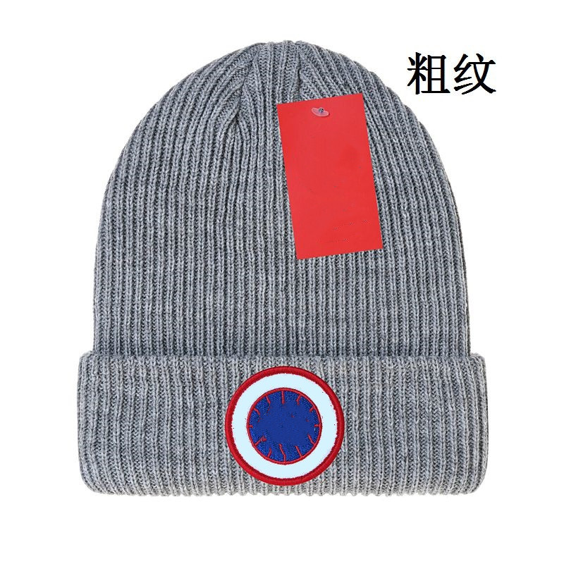 New Canada fashion mens designers hats bonnet winter beanie knitted wool hat plus velvet cap skullies Thicker mask Fringe beanies 260m