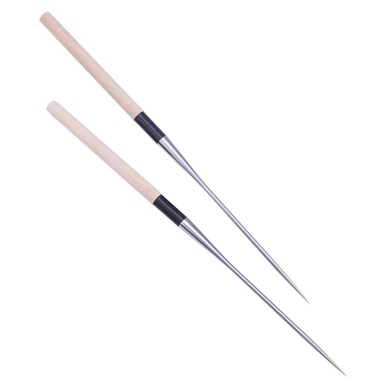 

Chopsticks 2Pcs Portable Japanese Style Practical Kitchen Supplies (Sliver)